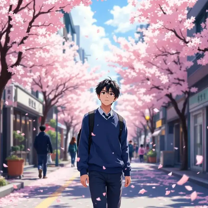 AI explainer video in Anime style — Compound interest, explained
