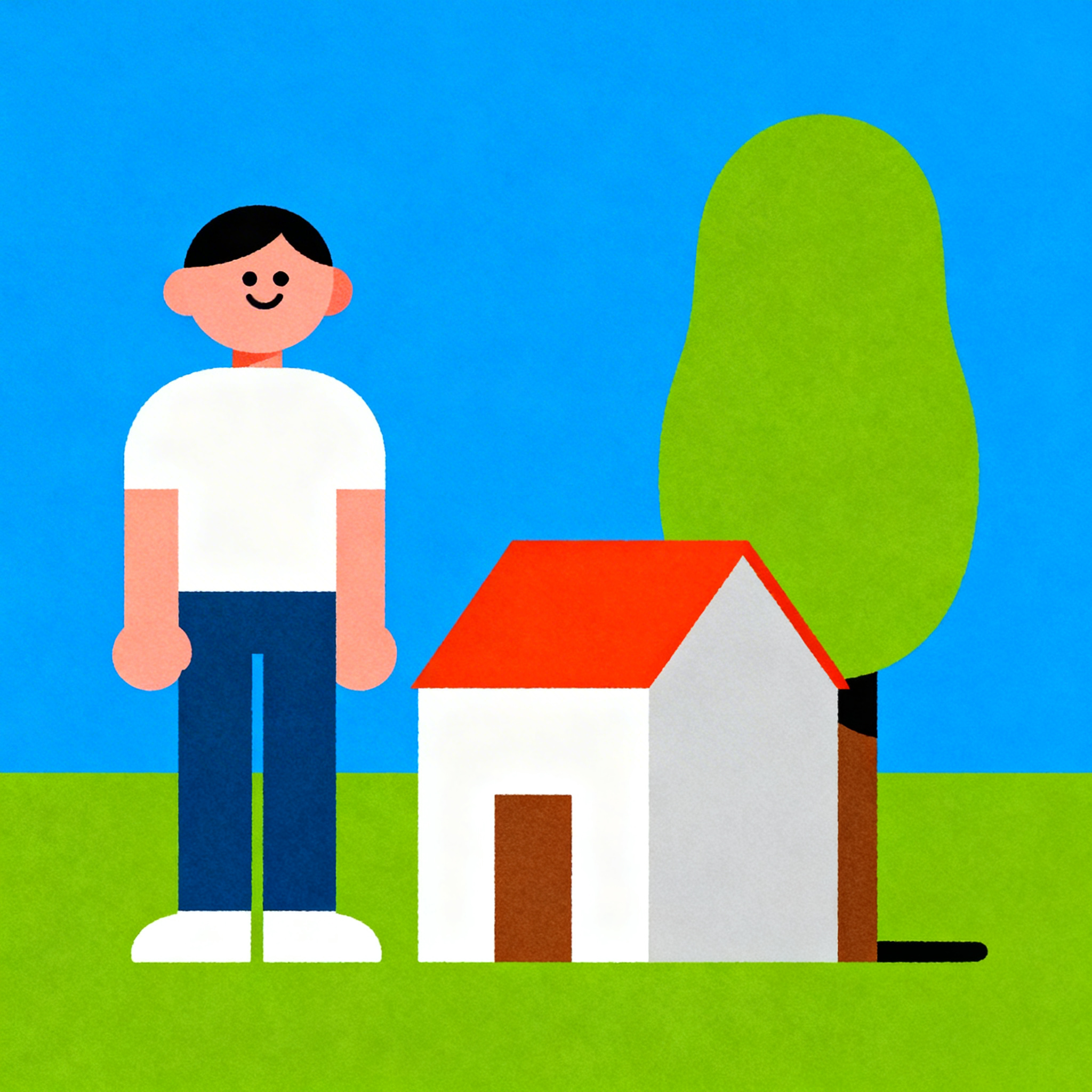 Scene 1 — Modern Flat 2D style