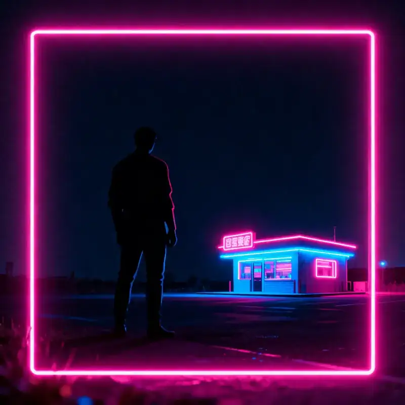 AI explainer video in Neon Cyberpunk style — Web3 wallet explainer